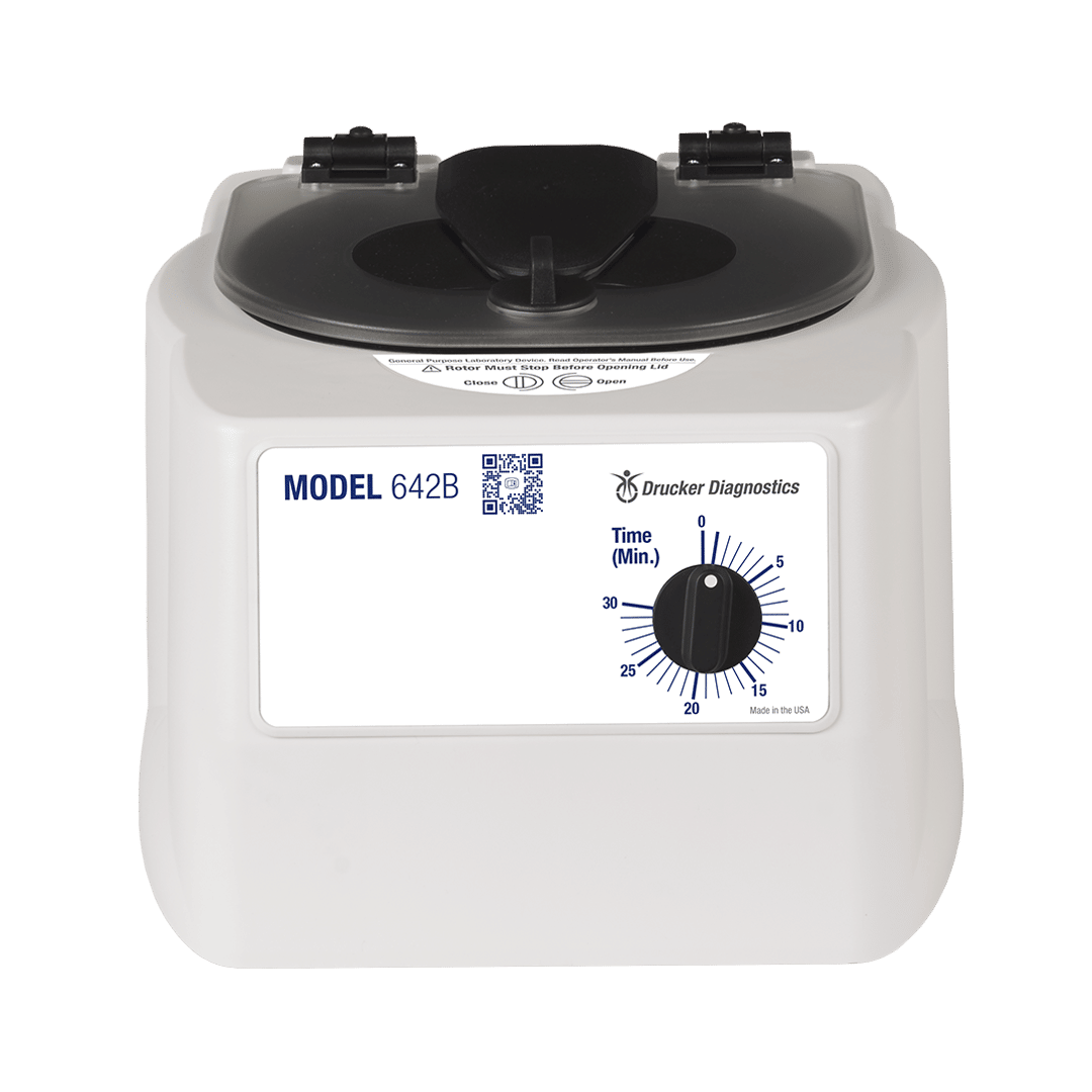 Buy Drucker Diagnostics 642B Benchtop Centrifuge at best price in India with Free Shipping, Installation & Service