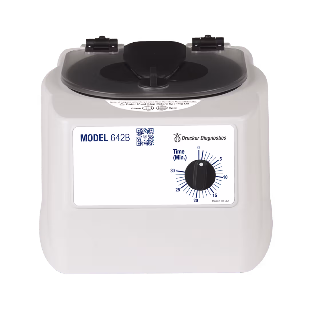Buy Drucker Diagnostics 642B Benchtop Centrifuge at best price in India with Free Shipping, Installation & Service