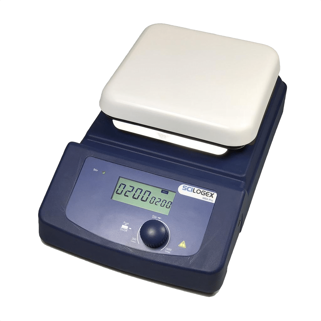 Buy Scilogex SCI6-Pro Digital Magnetic Stirrer at best price in India with Free Shipping, Installation & Service