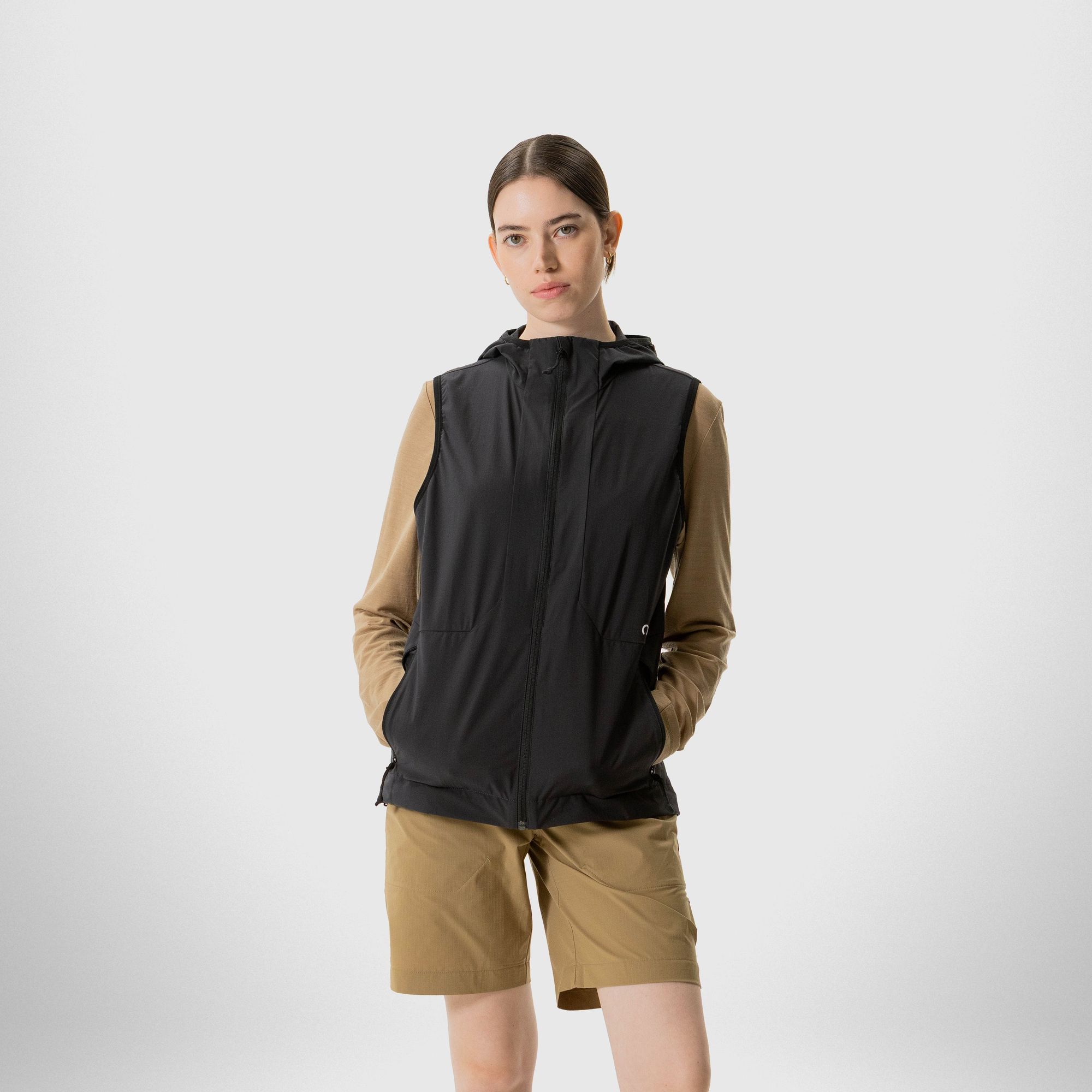 Active P130, Vest Hood Women