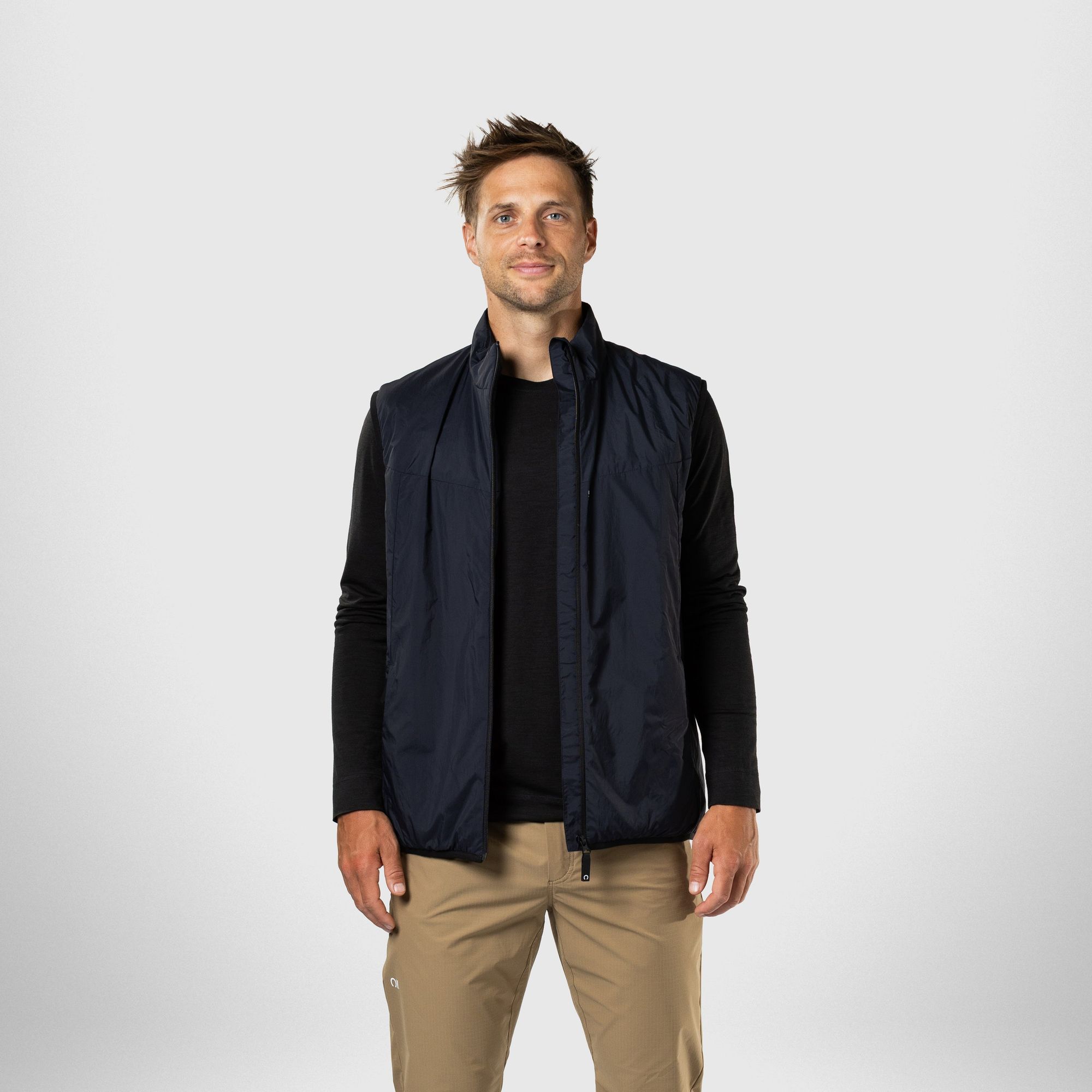 Swiss Insulation, Vest Collar Men
