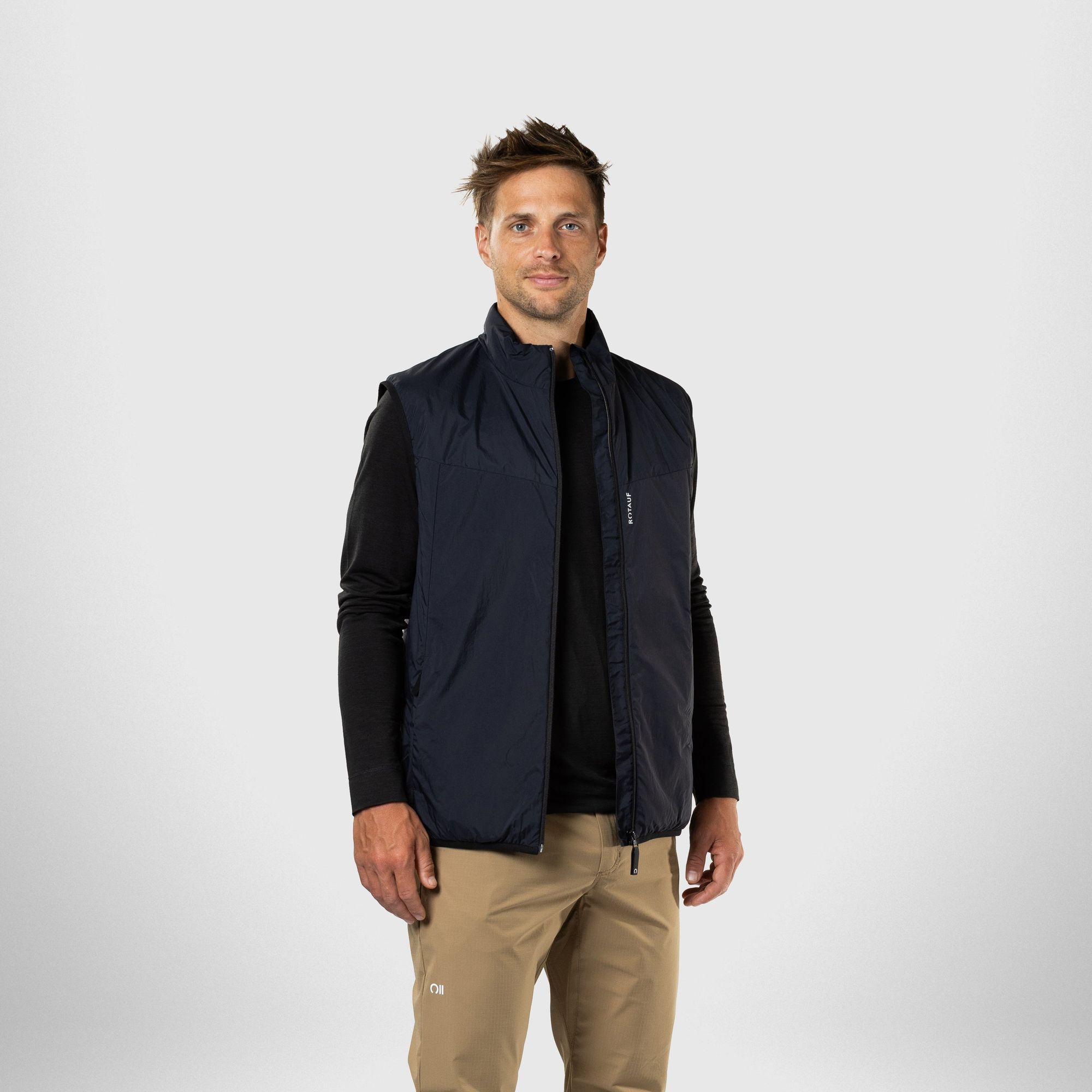 Swiss Insulation, Vest Collar Men