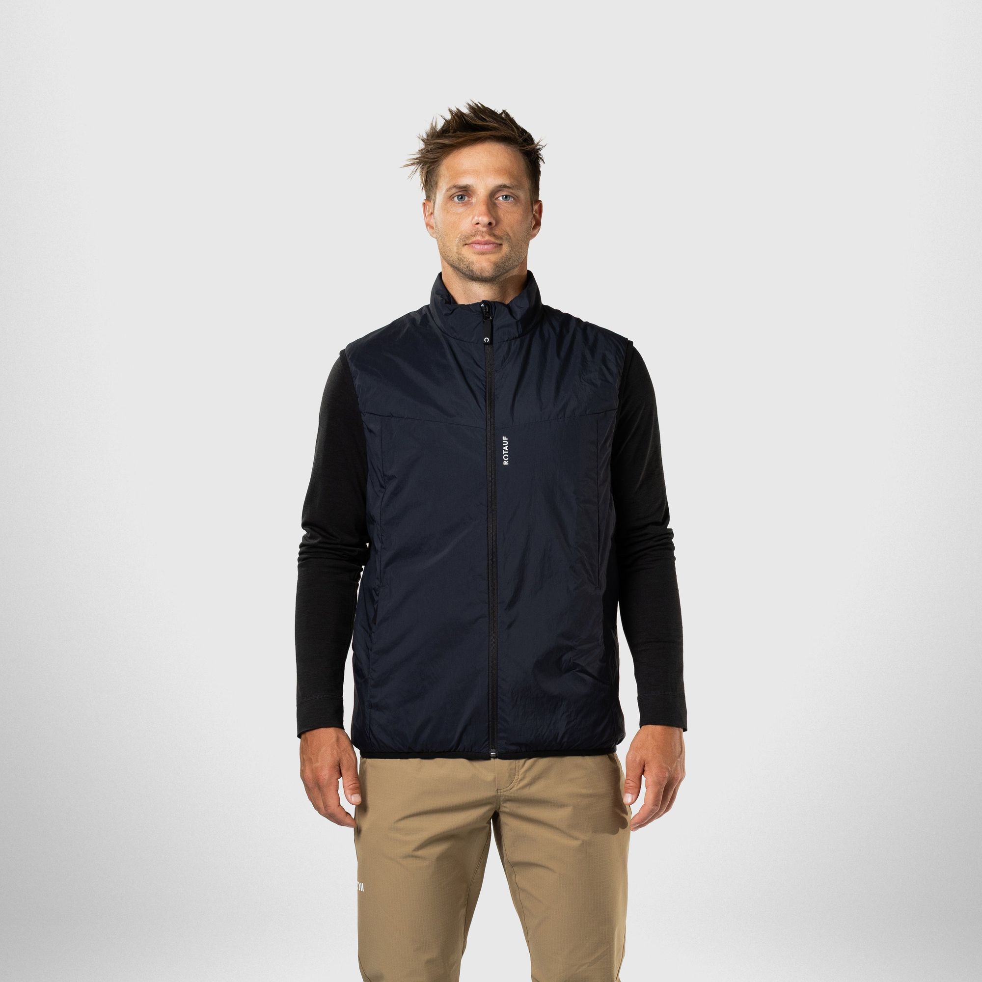 Swiss Insulation, Vest Collar Men