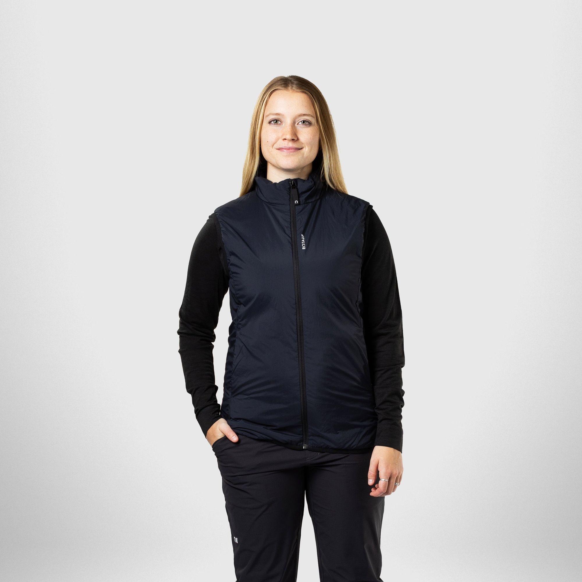 Swiss Insulation, Vest Collar Women