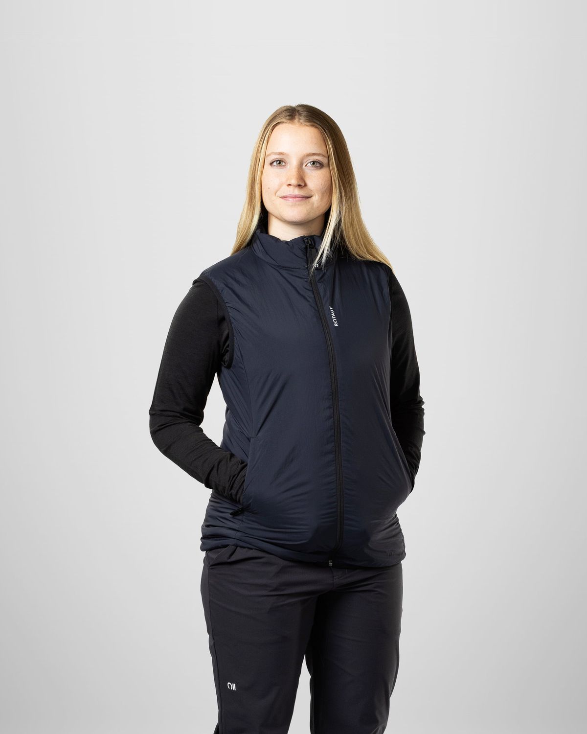 Swiss Insulation, Vest Collar Women