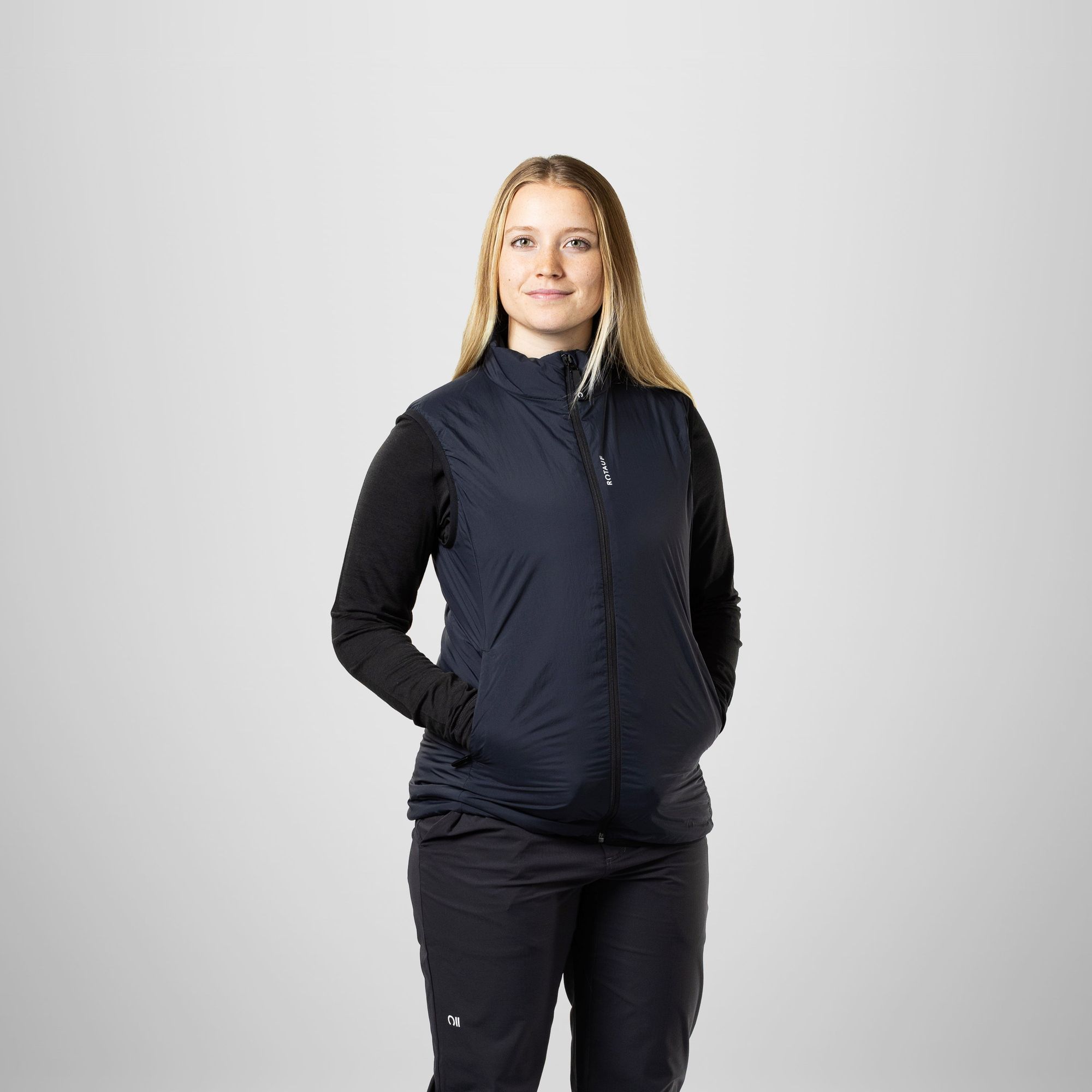Swiss Insulation, Vest Collar Women