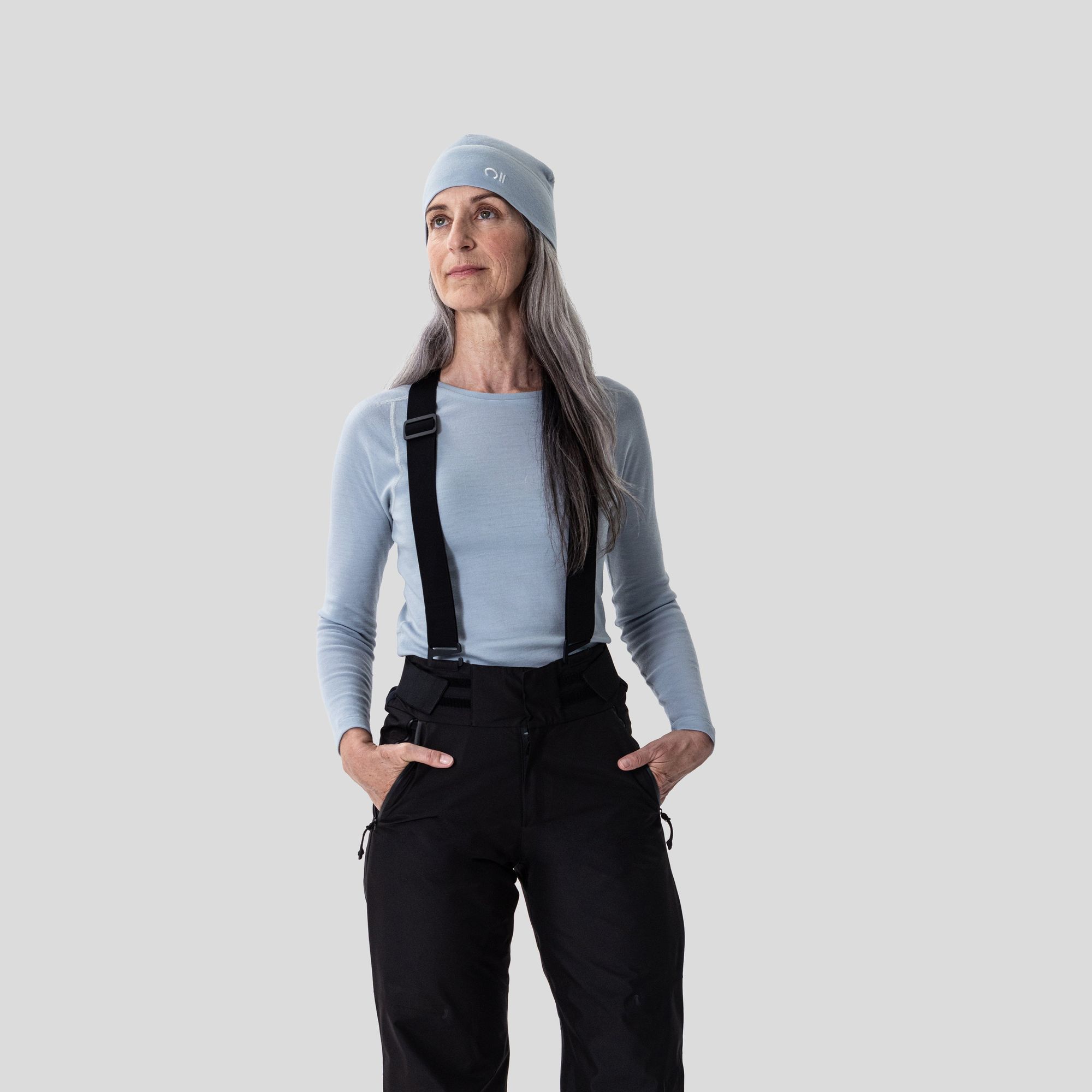 Eco Merino 200, Longsleeve Women Sky