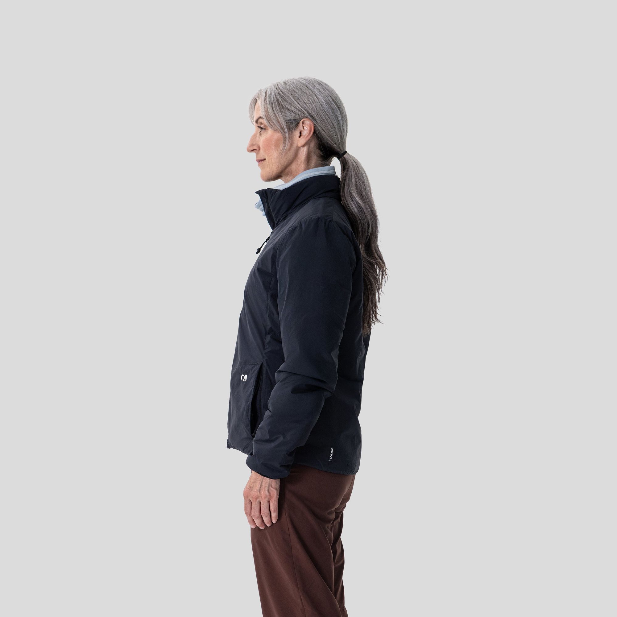 Insulation 90, Jacket Collar Women Phantom