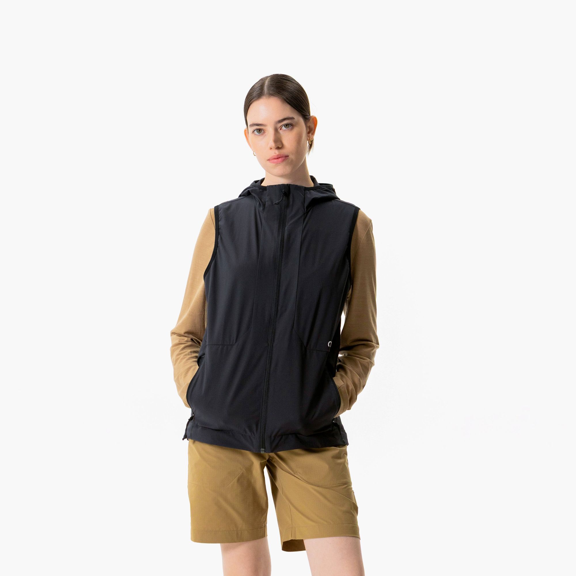 Active P130, Vest Hood Women