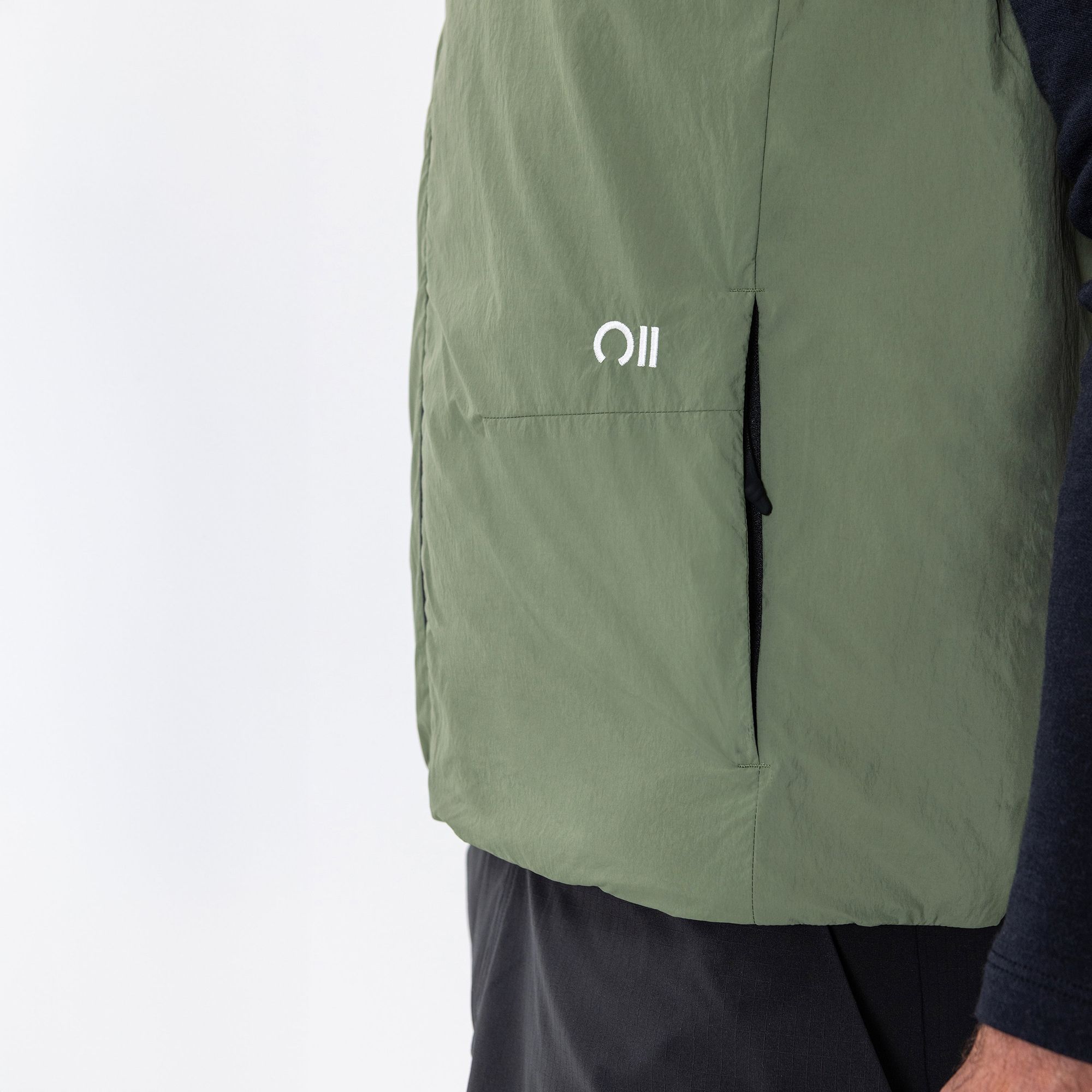 Insulation 90, Vest Hood Women Olive