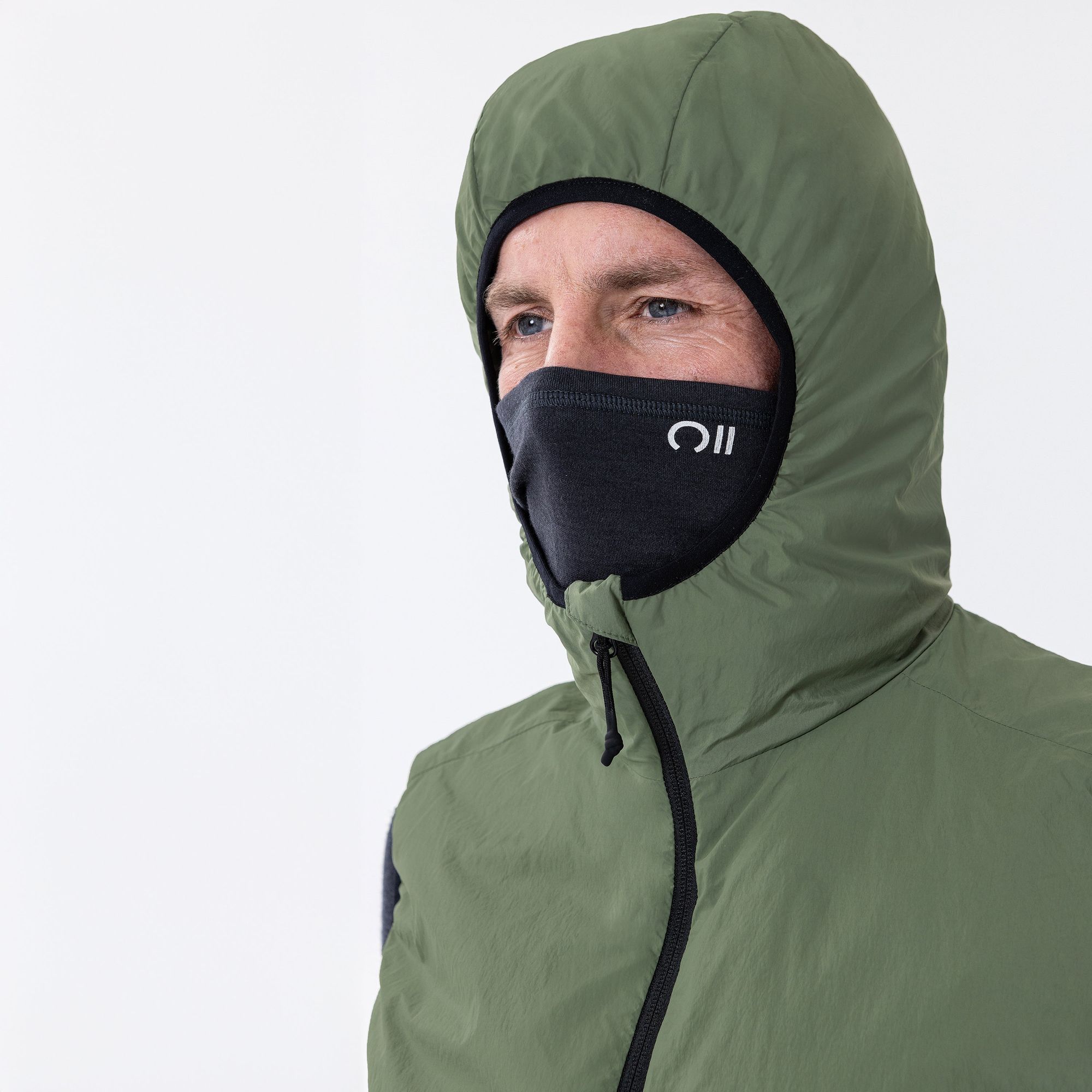 Insulation 90, Vest Hood Men Olive