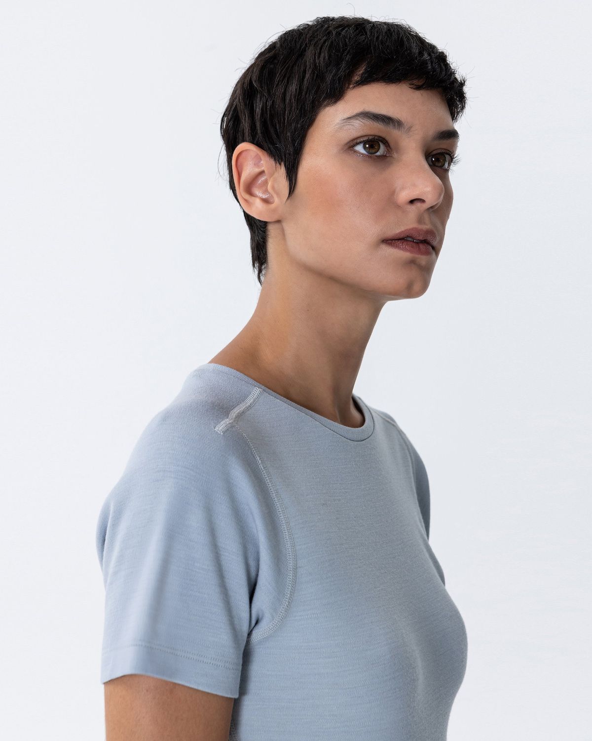 Eco Merino 200, T-Shirt Women Sky