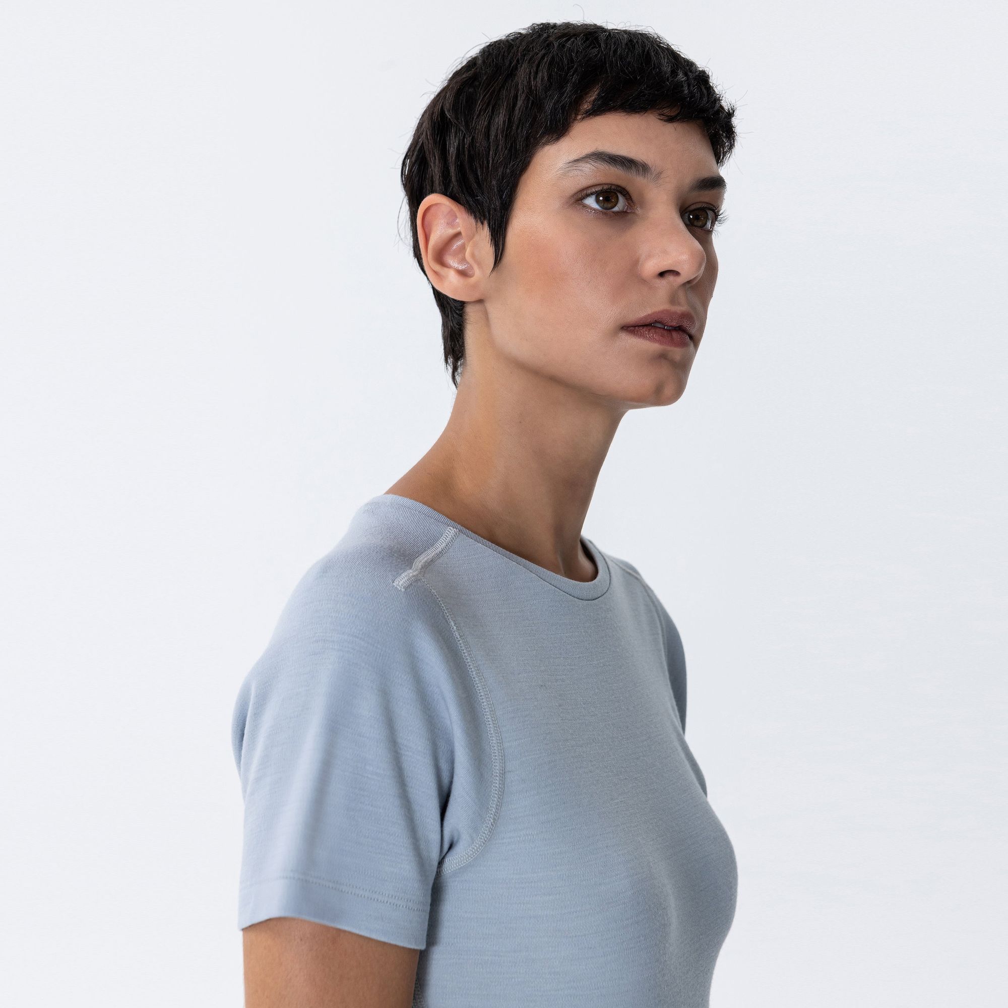 Eco Merino 200, T-Shirt Women Sky