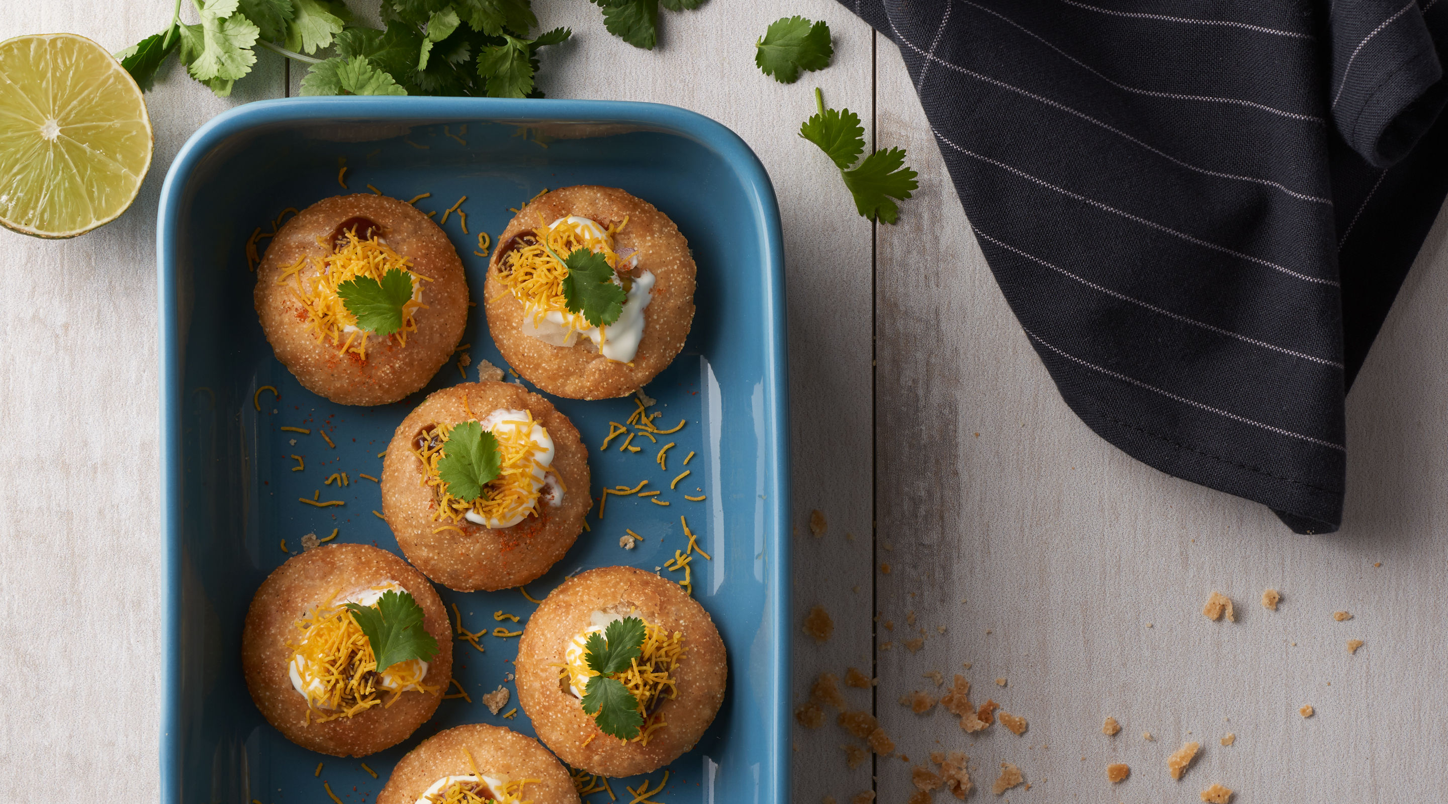 Chaat Puri Recipe Banner