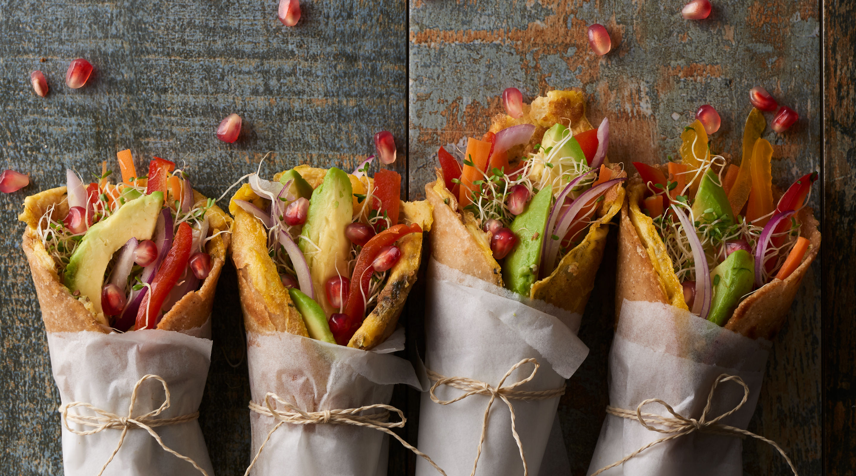 Egg Roti Wrap Recipe Banner