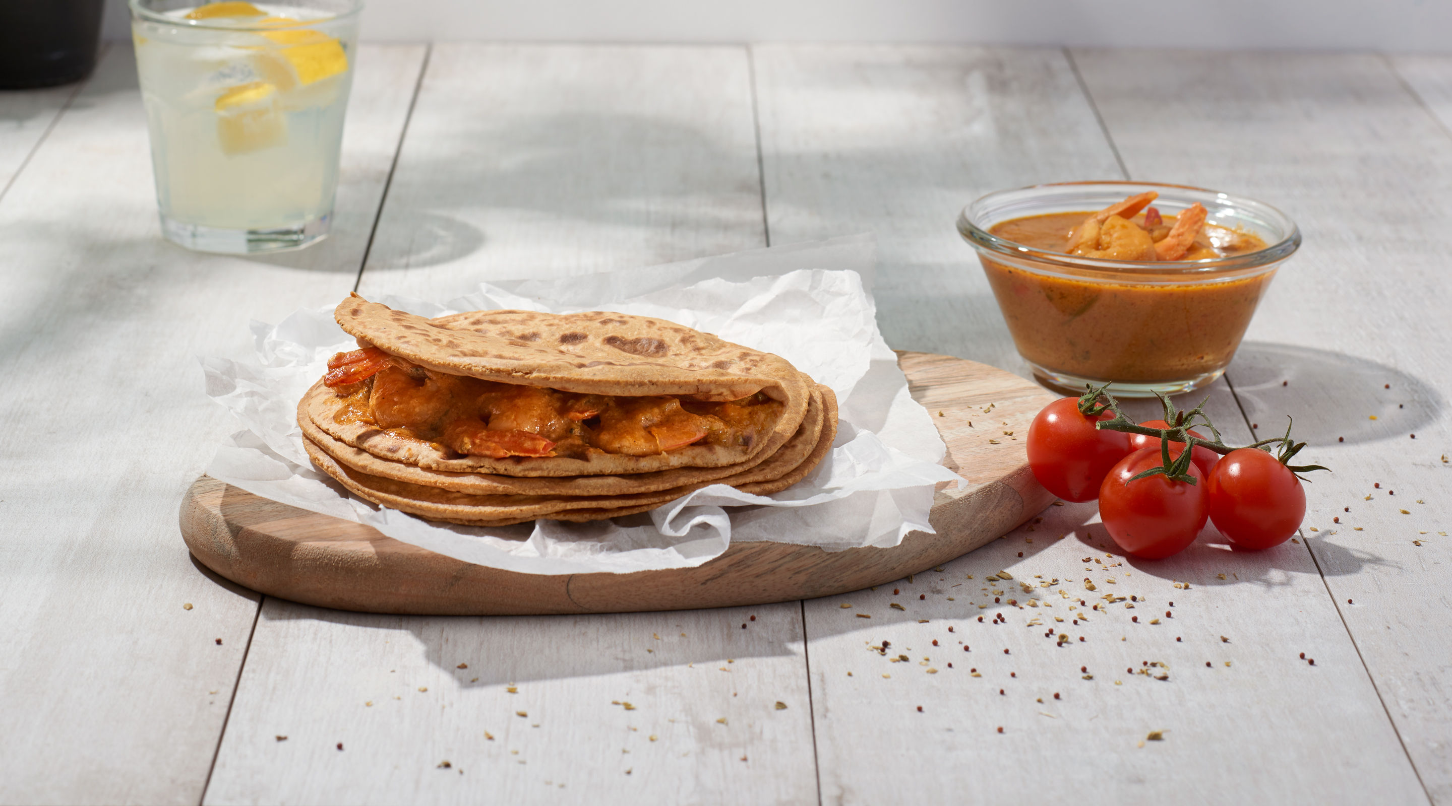 Quinoa Tomato Roti Recipe Banner