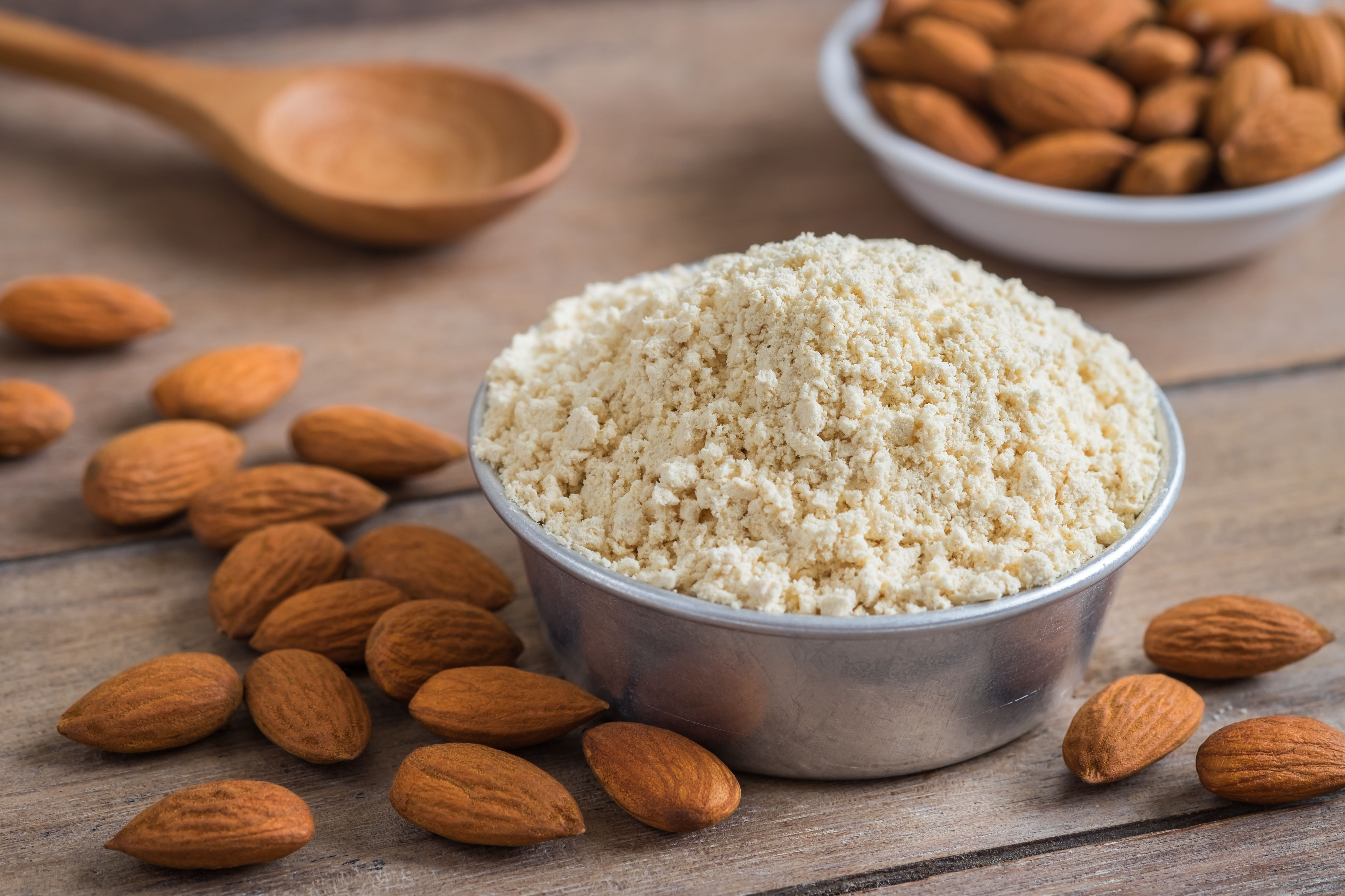 Almond powder makes the Rotis soft