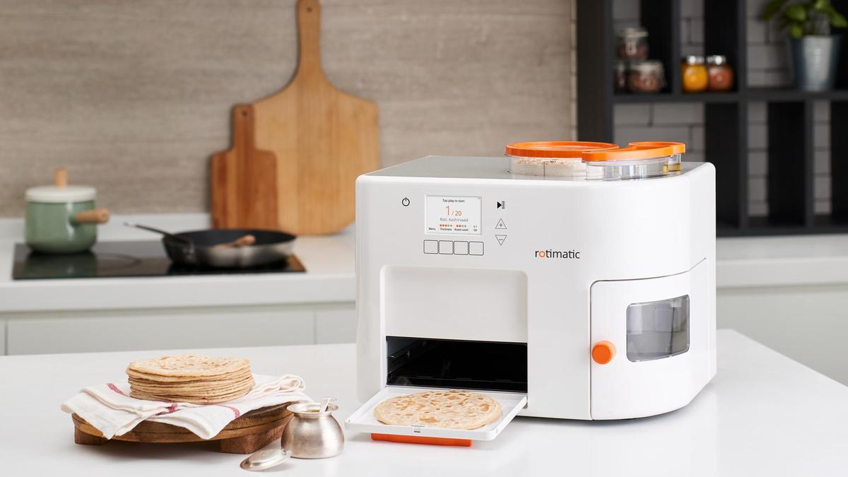 Rotimatic makes rotis, pizzas, tortillas