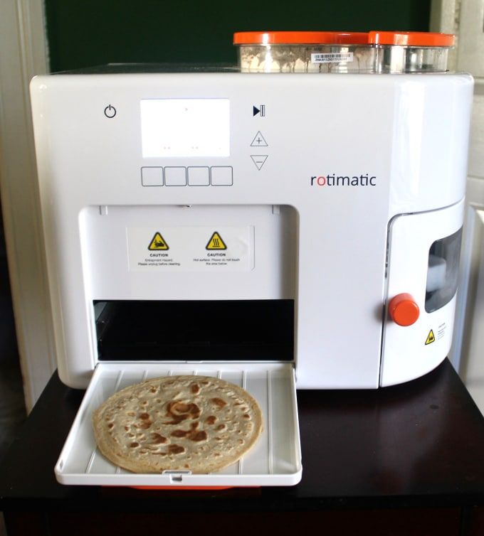 Hot Rotis made in Rotimatic