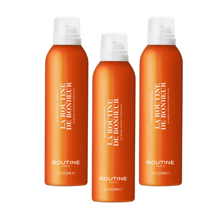 Spumă de duș. La Routine de Bonheur Trio