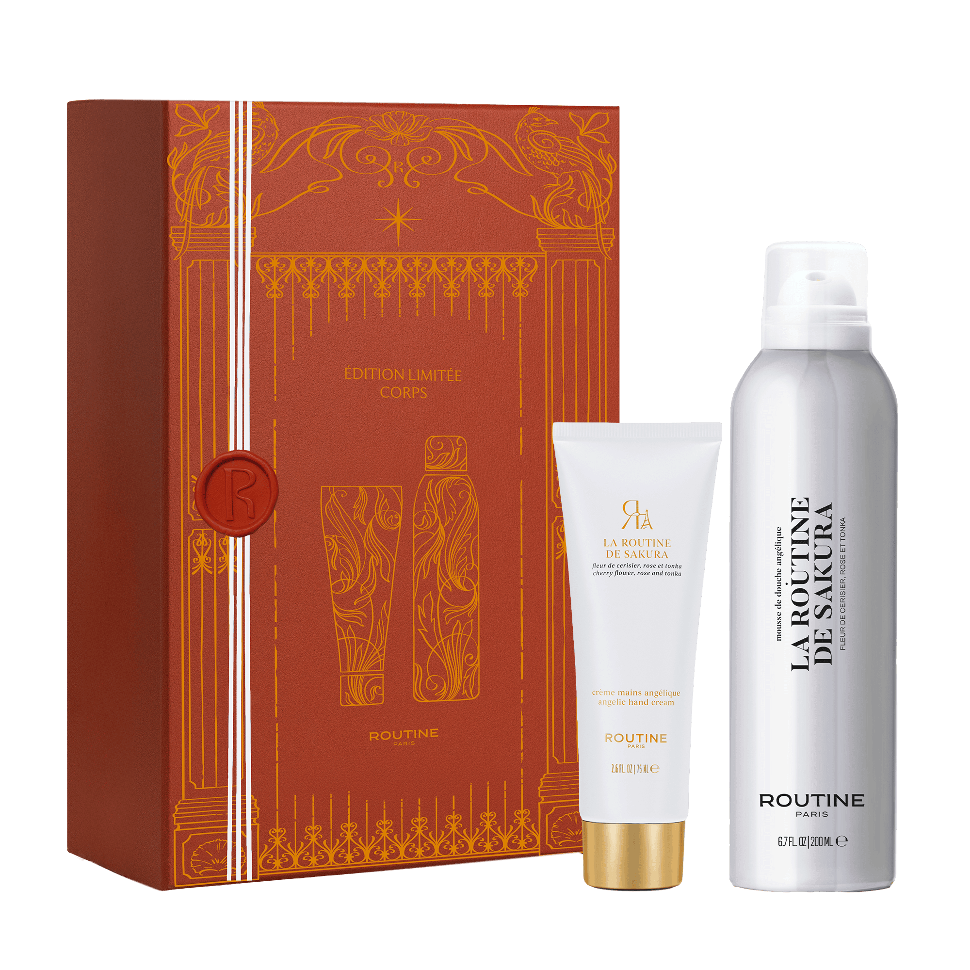 COFFRET CADEAU. ÉDITION LIMITÉE CORPS BONHEUR | Routine Paris COFFRET CADEAU. ÉDITION LIMITÉE CORPS BONHEUR | Routine Paris