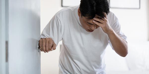 Pusing hampir pingsan