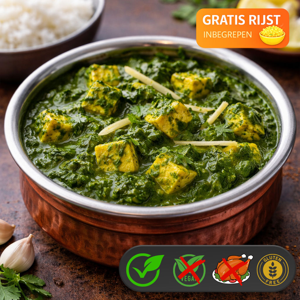 Palak Paneer (Vegetarian)