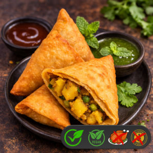 Vegetarian Samosas (2 stuks)