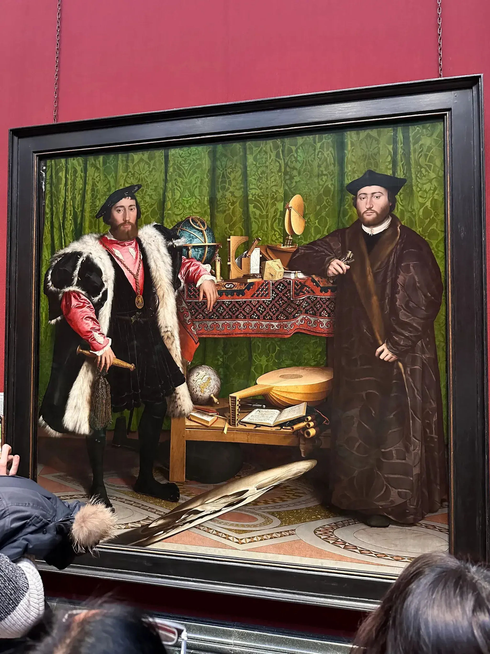 The Ambassadors (1533) - Hans Holbein