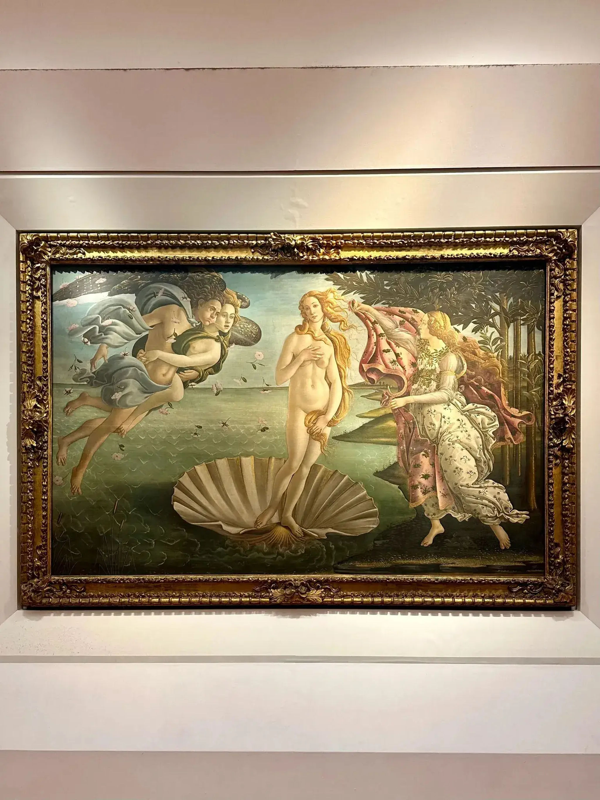 The Birth of Venus (1485) - Botticelli