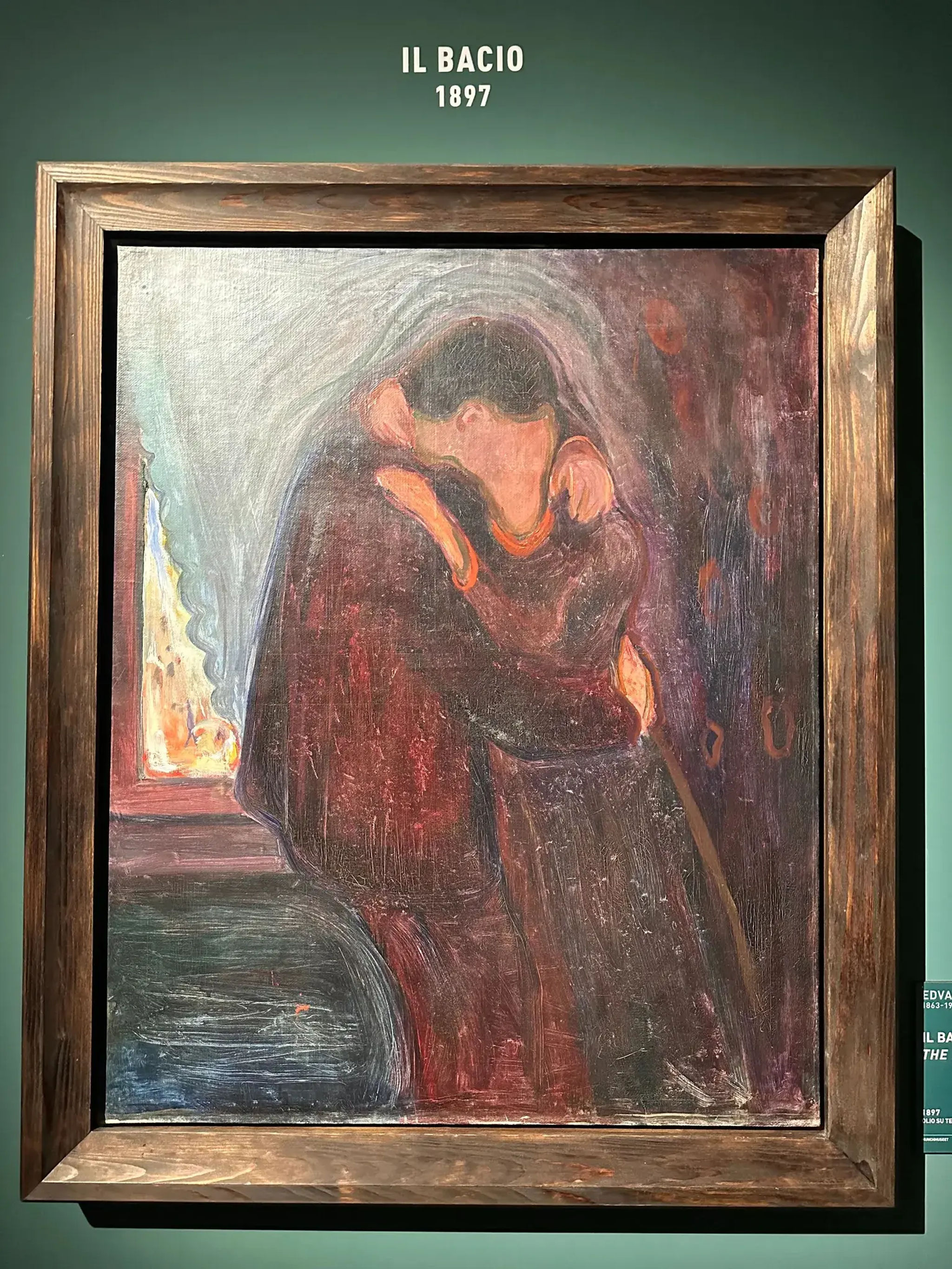Il Bacio (1897) - Munch