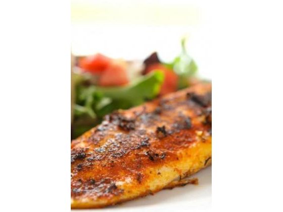 Barbecued Fish Red Snapper