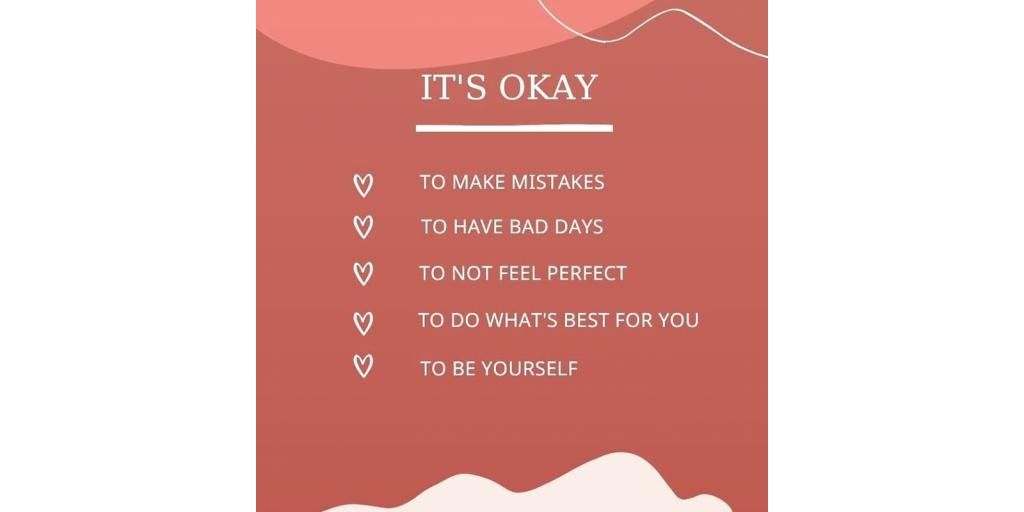 Be Less Critical Of 'Self'