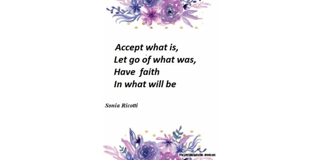 Let Go And Have Have Faith