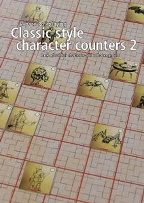 This booklet contains soldier character and robot counter pieces for use in minature boardgaming with FSpaceRPG, FED RPG and other tabletop modern or science fiction roleplaying games or boardgames. This pack contains 20 counters rendered in a classic…