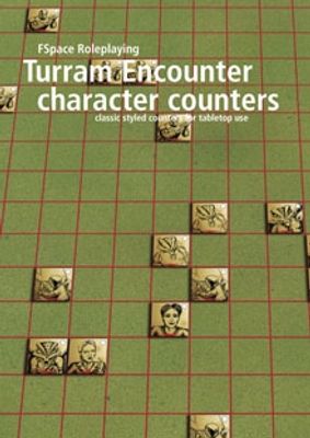 his a set of classic styled character counters for use with the FSpace Roleplaying adventure,&nbsp;The Turram Encounter. These include NPCs presented in the scenario as well as Turram aliens, Stotatl troopers and a mixed set of humans in pressure/vaccsuits.…