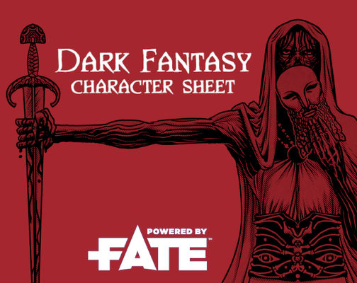 This is the revised version of a character sheet that I customized to play dark fantasy adventures with Fate.Now in three versions: Fate Accelerated, Fate Core and Fate Condensed.
.
