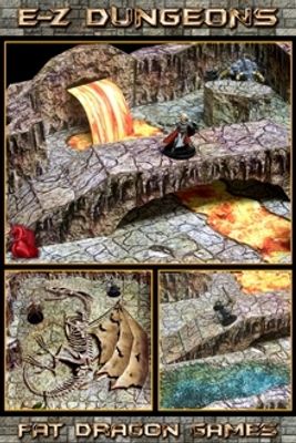 Caverns of Chaos provides you with a completely modular cavern construction system. Easy to build and featuring lush graphics, this set includes flowing lava falls, a modular bridge system that includes our exclusive no-slip construction system that…