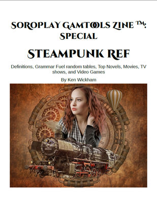 

This 129-page issue is a Steampunk Reference (Ref).
From airships to trains and clockworks steampunk subgenre of science fiction is one of the largest of the retrofuturism subgenres inspired by literary works from Jules Verne and H.G. Wells. Mix in…