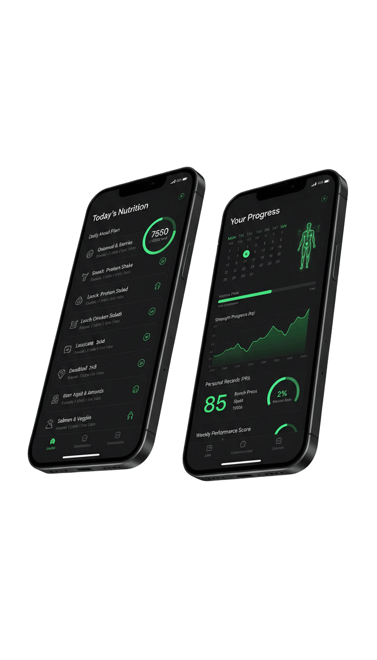 Program dashboard app screen