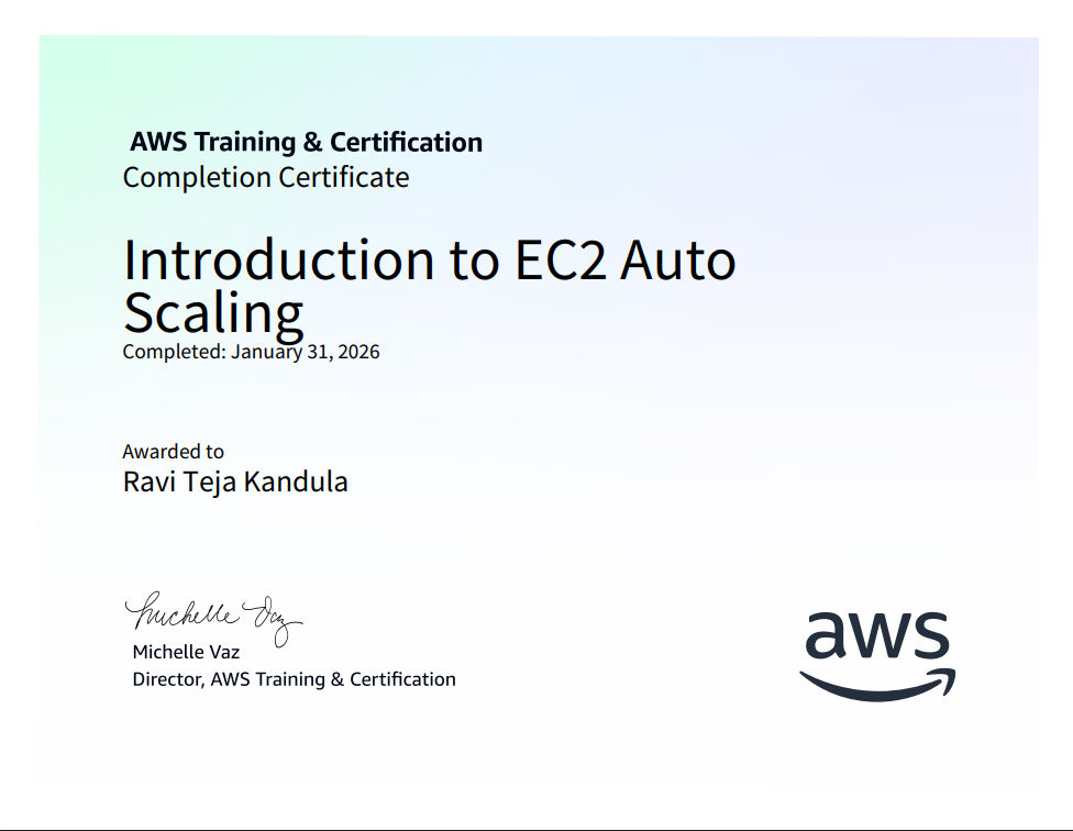 AWS Certificate