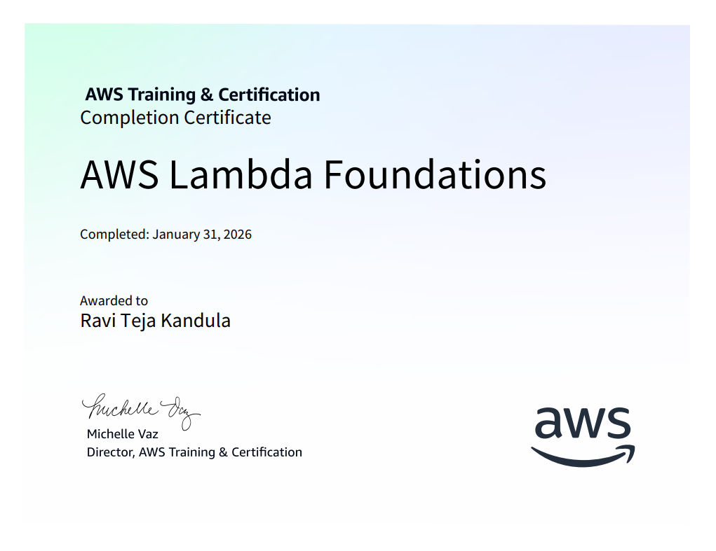 AWS Certificate