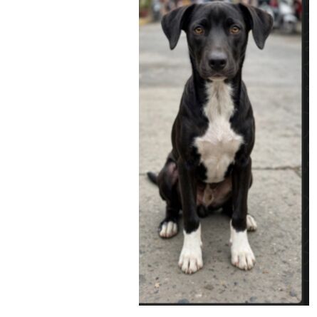cartel de perro perdido