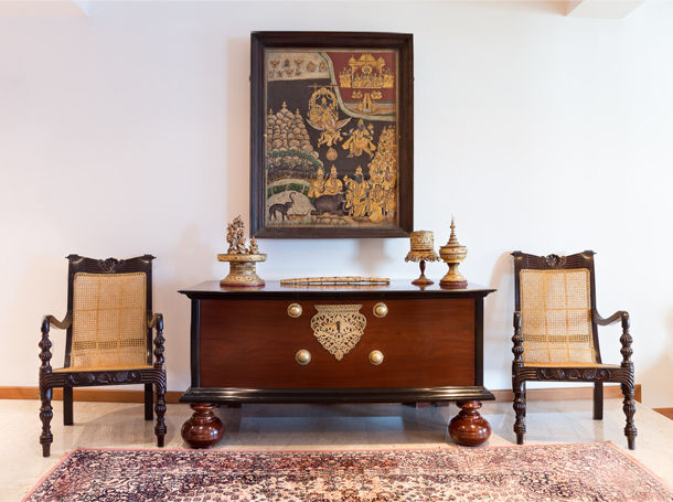 Styled Dutch Colonial Chest - Combining India's Cultural Heritage The Past Perfect Collection - Singapore