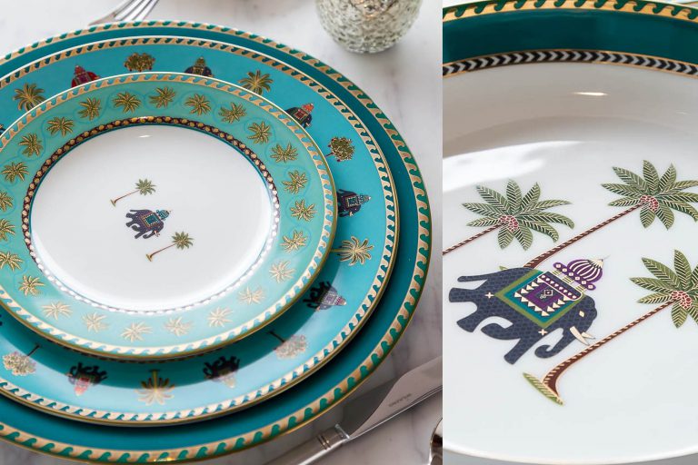 Good Earth Luxury dinnerware - The Past Perfect Collection - Singapore