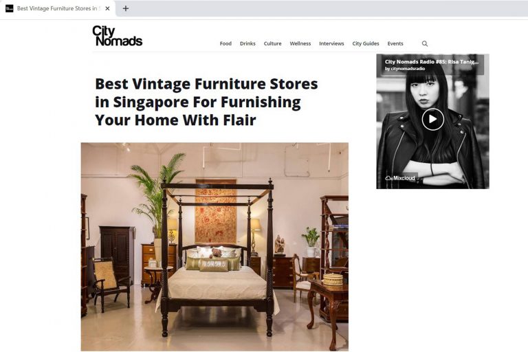 Best Vintage Stores in Singapore - The Past Perfect Collection - City Nomads