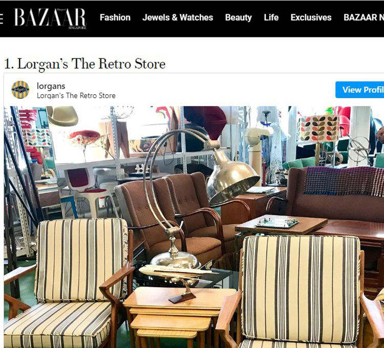 Best Places to find Unique Furniture in Singapore. Harper’s BAZAAR’s preloved furniture hotspots! 