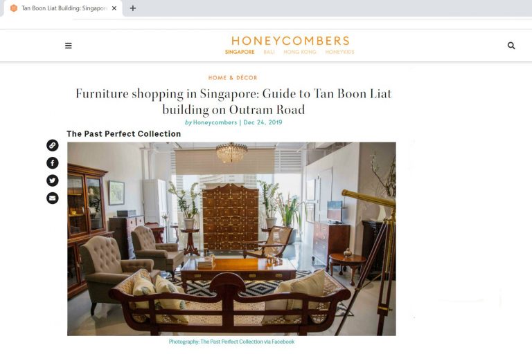 Where to buy Furniture in Singapore - Honeycombers - The Past Perfect Collection