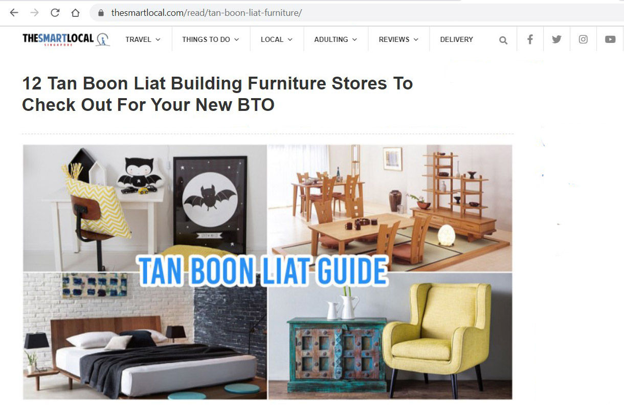 Top Pick of Shops in Tan Boon Liat Building The Past Perfect Collection