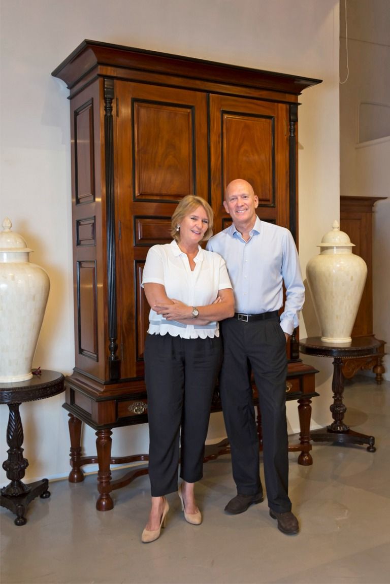 Love for Dutch Furniture - Pieter and Marie-Helene van Houten - The Past Perfect Collection - Singapore